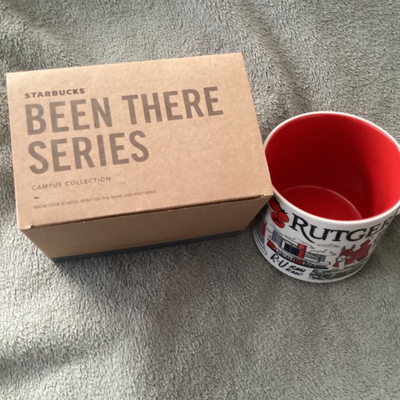 New Rutgers Starbucks Mug 14 oz. Ceramic - Picture 4 of 5